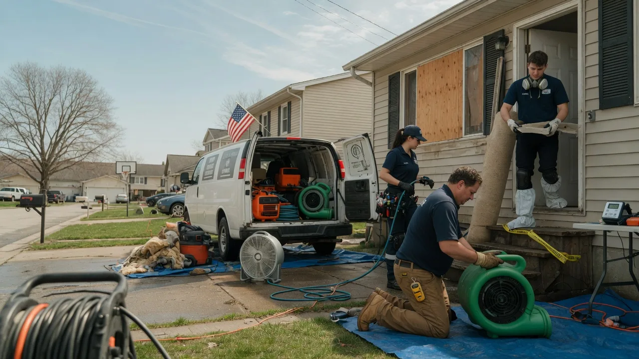 Water Damage Restoration in Wills Point, TX near me